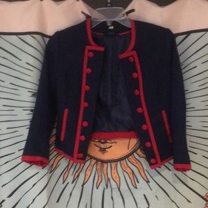 H&M short vintage style coat.